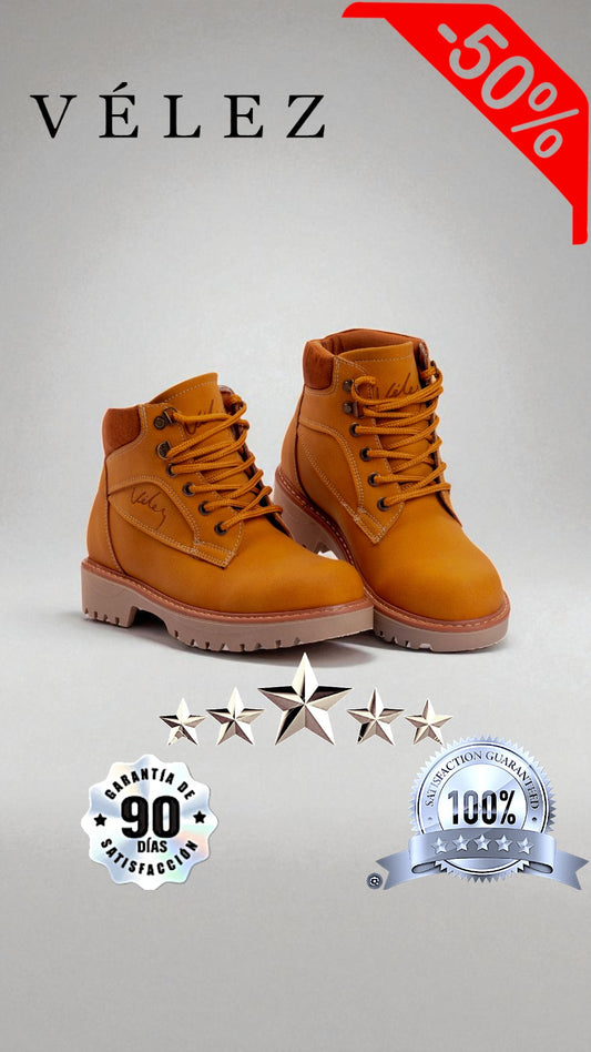 BOTAS VELÉZ UNISEX EN CUERO 100% LEGÍTIMO